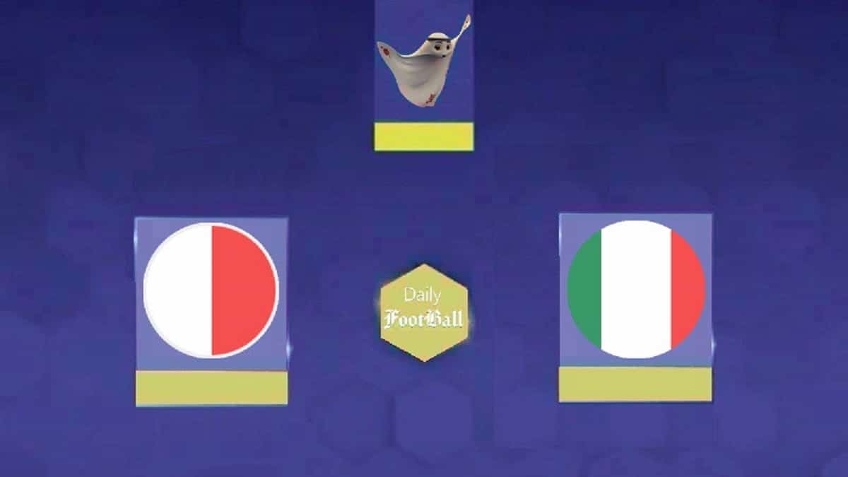 نتیجه بازی ایتالیا و مالت| پیروزی آتزوری در دور دوم مرحله مقدماتی یورو 2024 | دیلی فوتبال