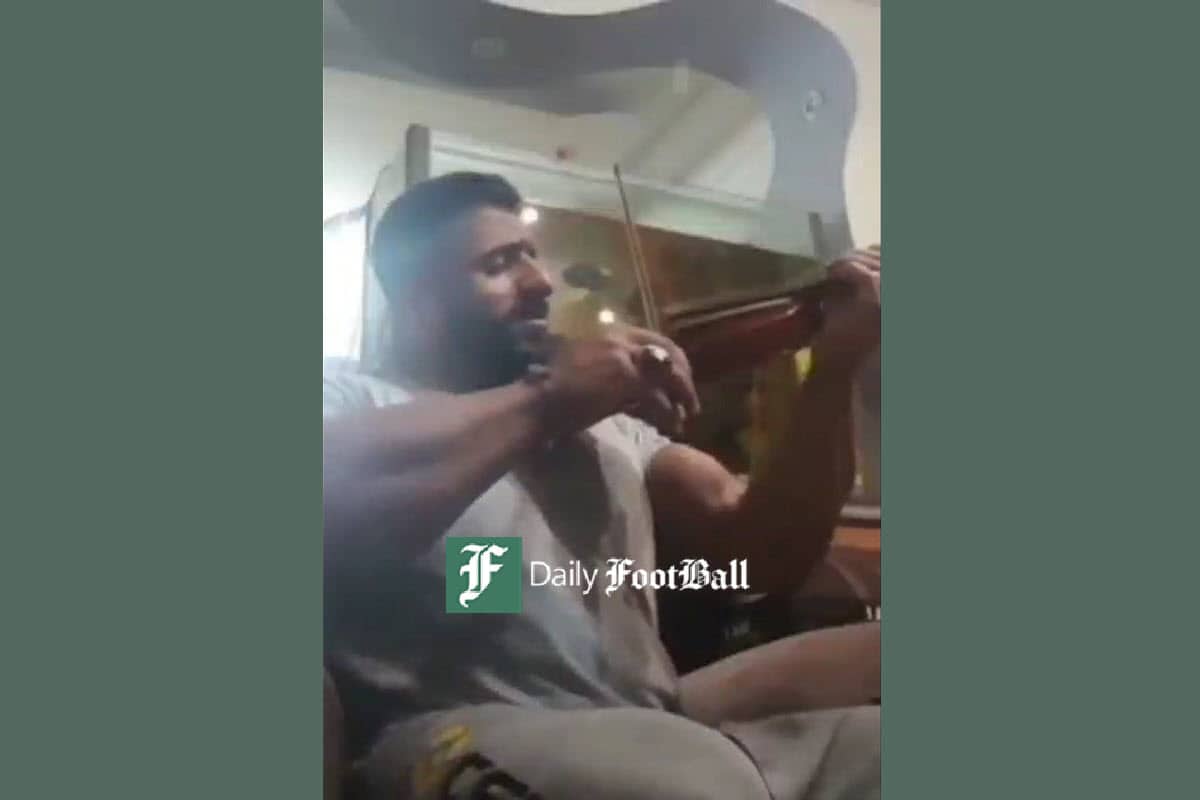 فیلم| نوازندگی و خوانندگی هادی چوپان در اینستاگرام داغ شد | دیلی فوتبال