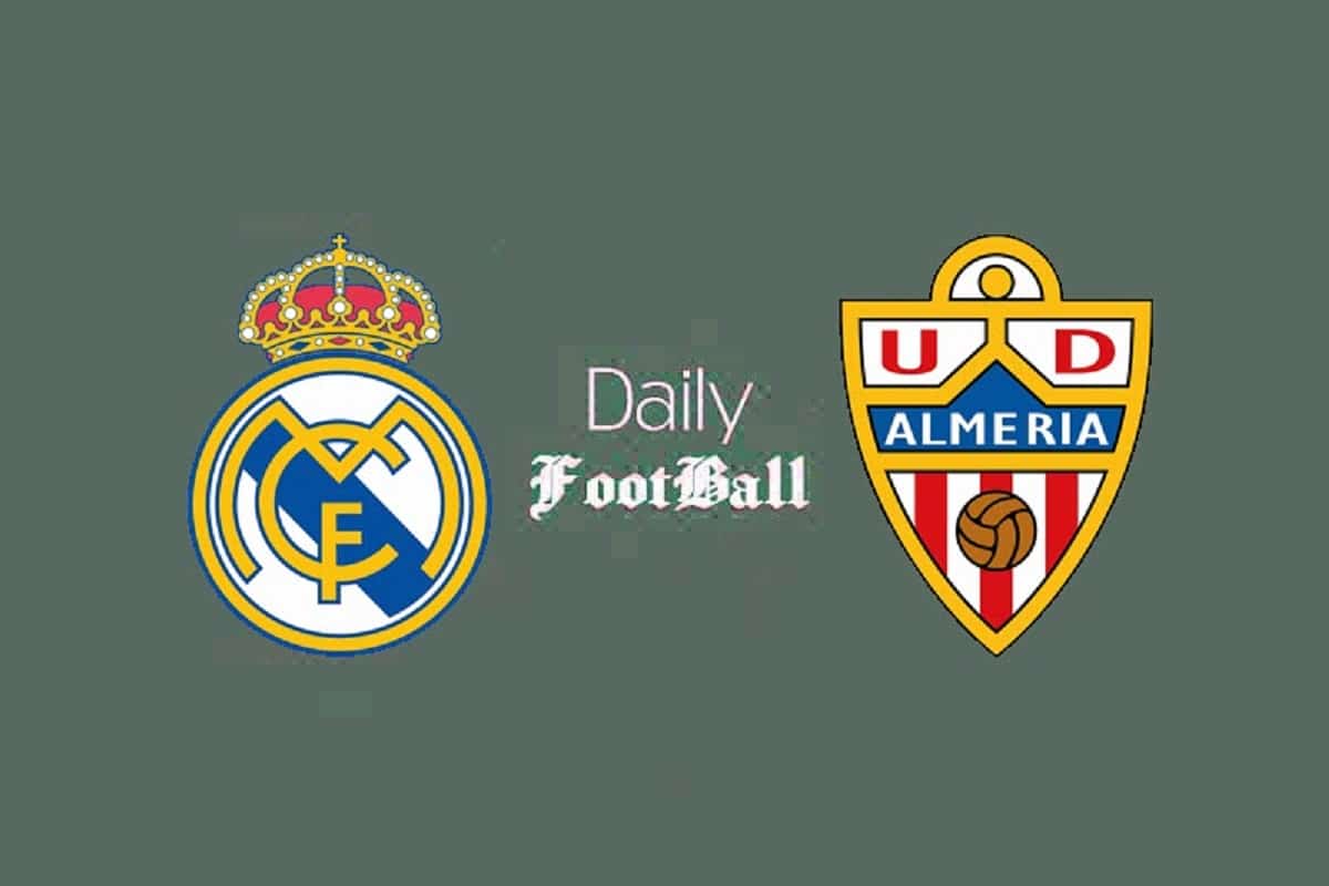 پخش زنده بازی رئال مادرید و آلمریا امشب یکشنبه 1 بهمن 1402 پخش زنده بازی رئال مادرید و آلمریا امشب یکشنبه 1 بهمن 1402 | دیلی فوتبال