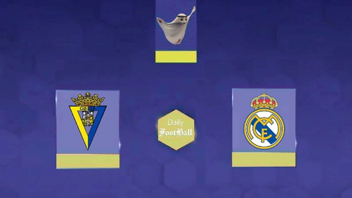 نتیجه بازی رئال مادرید و کادیز| پیروزی کهکشانی ها در هفته 14 لالیگا | دیلی فوتبال