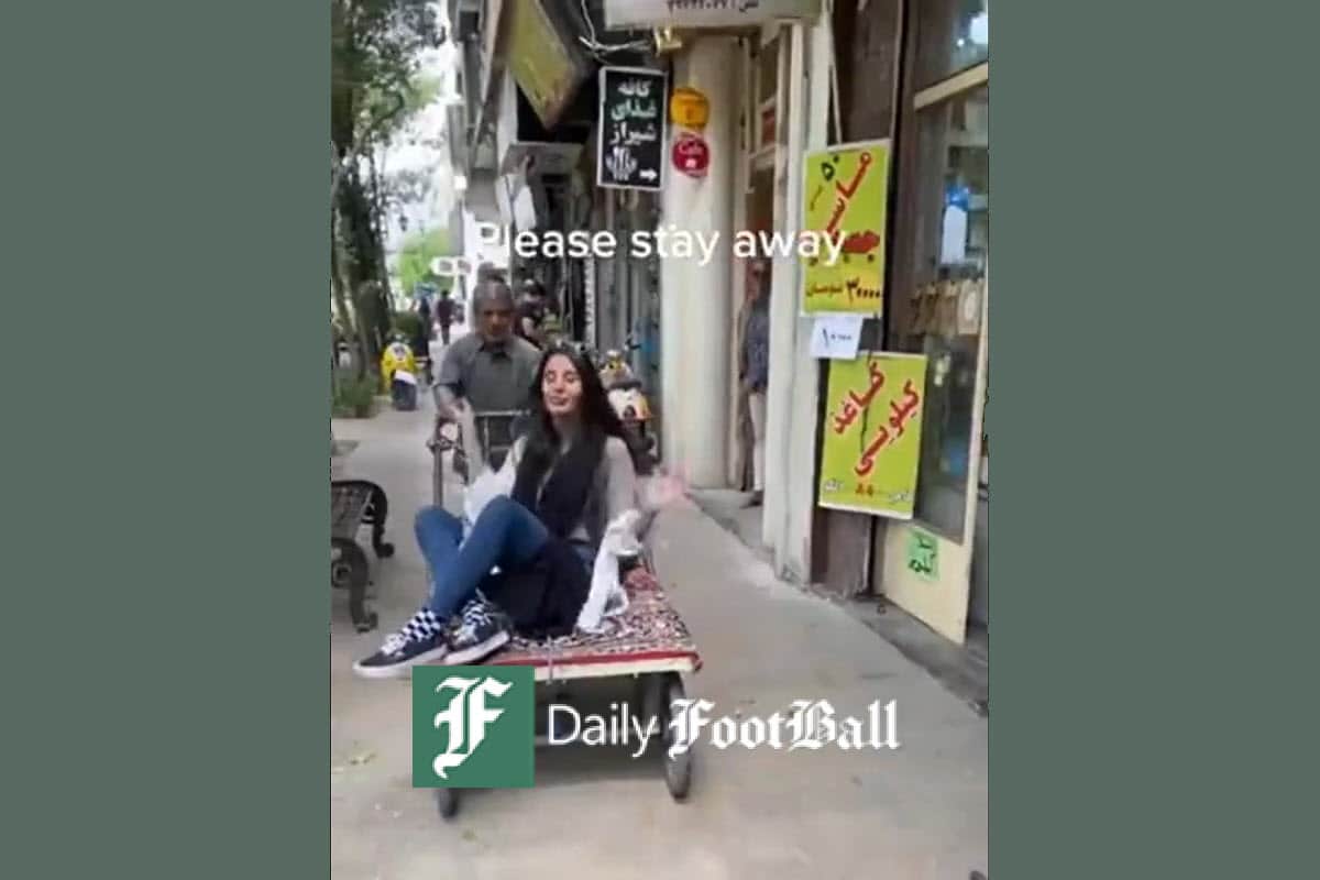 فیلم| هنجارشکنی دختر بی حجاب در خیابان های تهران با طعنه به سردار رادان فیلم| هنجارشکنی دختر بی حجاب در خیابان های تهران با طعنه به سردار رادان | دیلی فوتبال