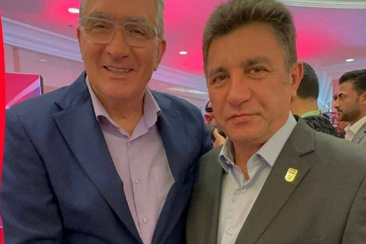 عکس| امیر قلعه نویی در کنار برانکو ایوانکوویچ عکس| امیر قلعه نویی در کنار برانکو ایوانکوویچ | دیلی فوتبال