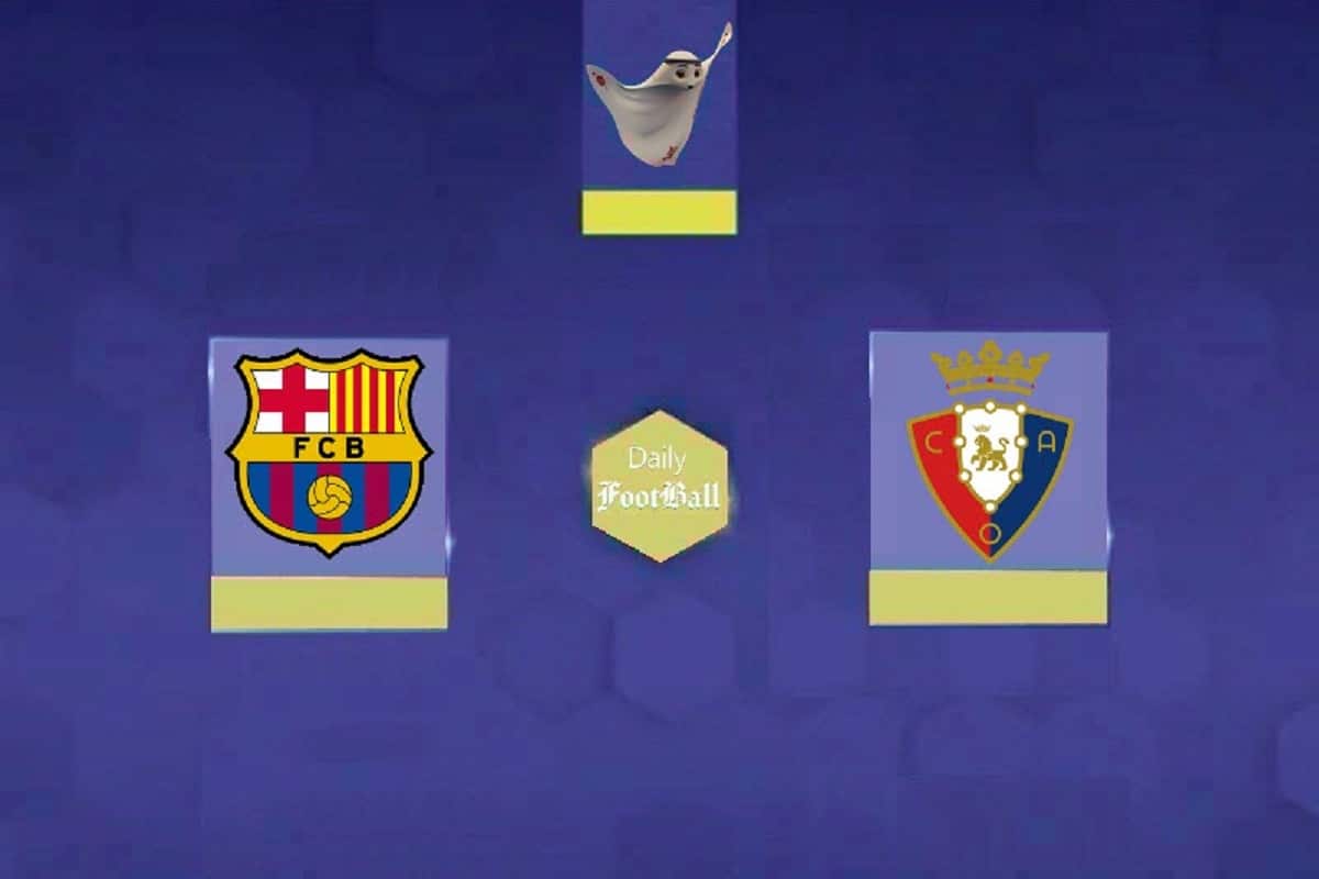 نتیجه بازی بارسلونا و اوساسونا| پیروزی خانگی بارسا در هفته 27 لالیگا | دیلی فوتبال