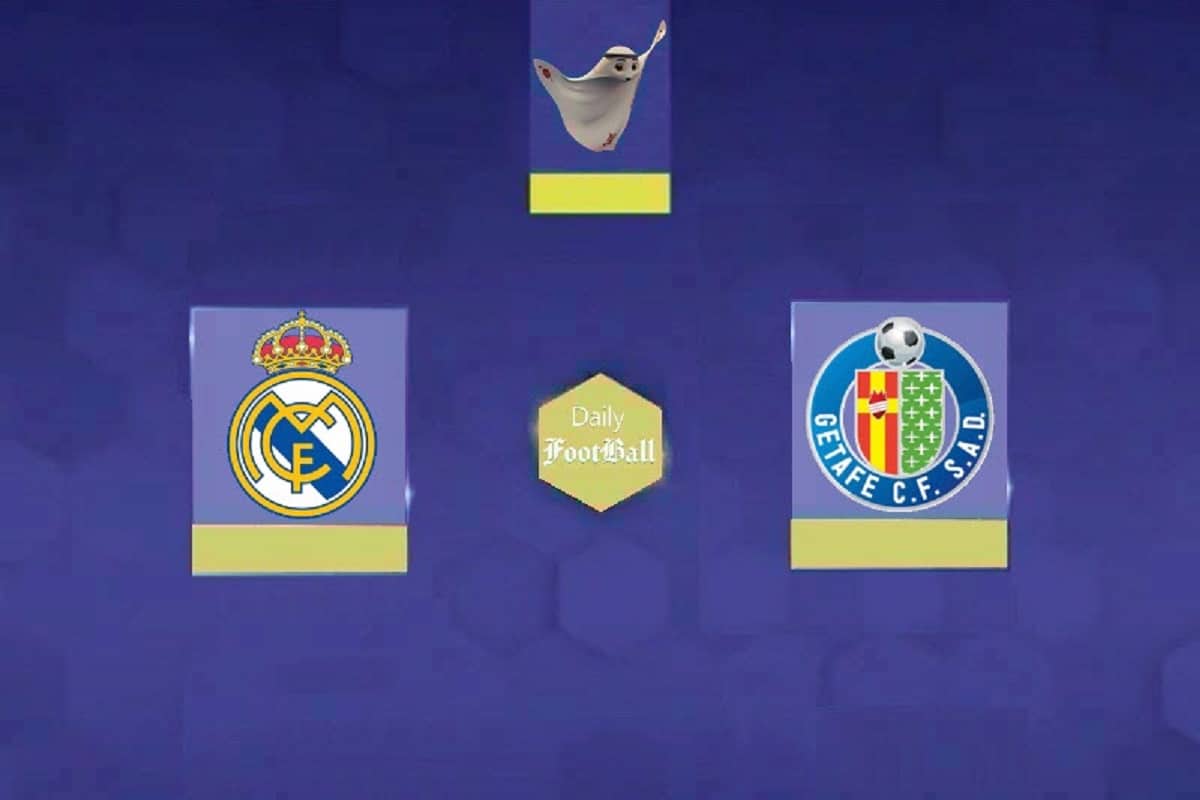 نتیجه بازی رئال مادرید و ختافه در هفته 15 لالیگا نتیجه بازی رئال مادرید و ختافه در هفته 15 لالیگا | دیلی فوتبال