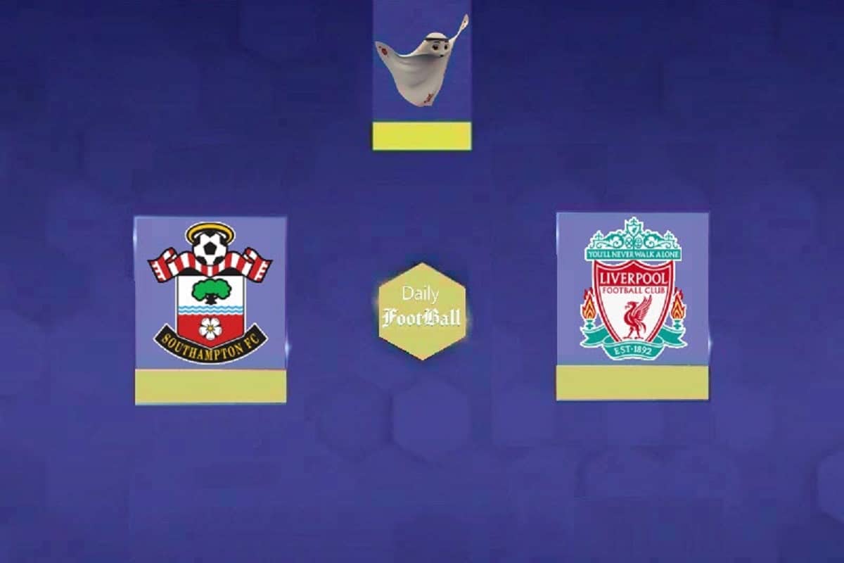 نتیجه بازی لیورپول و ساوتهمپتون در هفته 12 لیگ برتر انگلیس نتیجه بازی لیورپول و ساوتهمپتون در هفته 12 لیگ برتر انگلیس | دیلی فوتبال