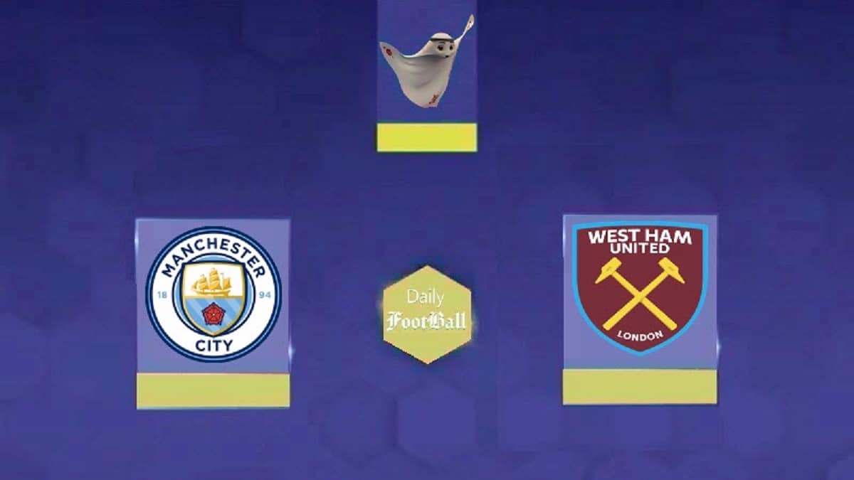 نتیجه بازی منچسترسیتی و وستهام در هفته 20 لیگ برتر انگلیس | دیلی فوتبال
