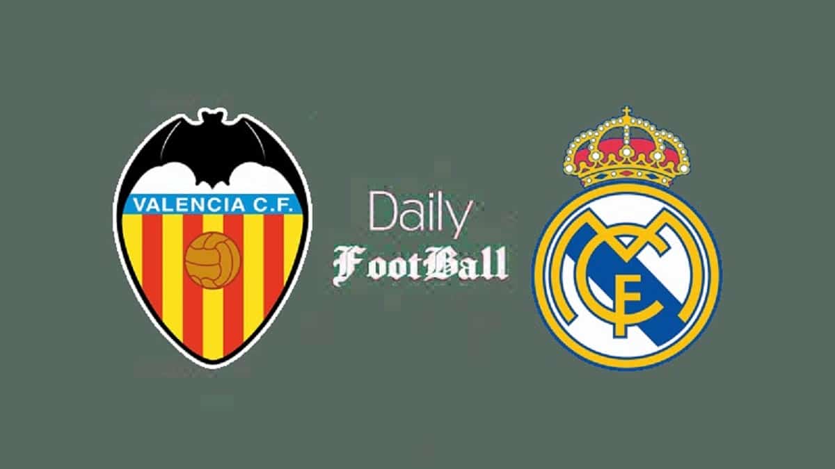 پخش زنده بازی رئال مادرید و والنسیا امشب جمعه 14 دی 1403 پخش زنده بازی رئال مادرید و والنسیا امشب جمعه 14 دی 1403 | دیلی فوتبال