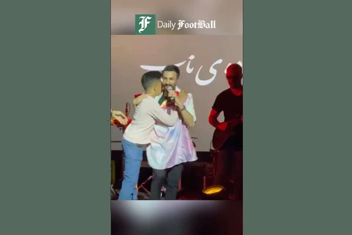 فیلم| جیمی جامپ پرسپولیسی در کنسرت راغب | دیلی فوتبال