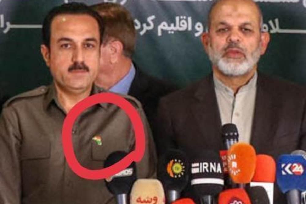 عکس| واکنش تند کاربران به گستاخی استاندار اربیل عراق با نقشه تجزیه ایران | دیلی فوتبال