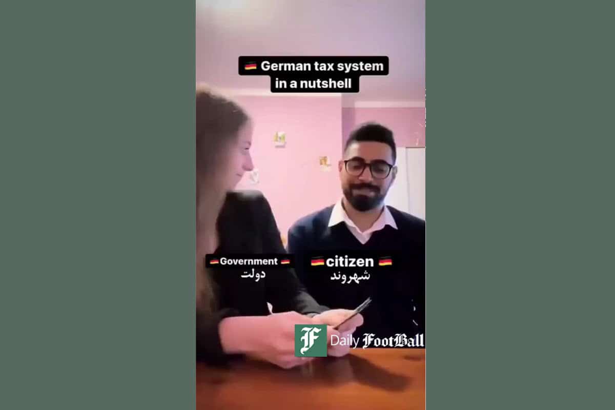 فیلم| سیستم مالیاتی آلمان در 15 ثانیه! | دیلی فوتبال