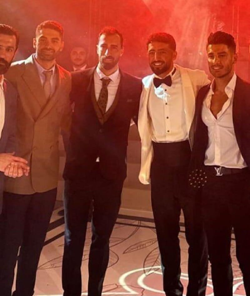 عکس| علی کریمی در مراسم عروسی لاکچری اللهیار صیادمنش | دیلی فوتبال