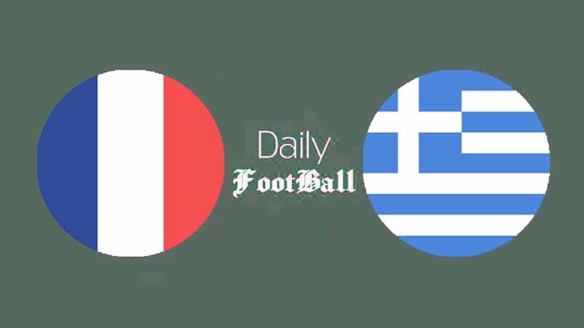 پخش زنده بازی فرانسه و یونان امشب سه شنبه 30 آبان 1402 پخش زنده بازی فرانسه و یونان امشب سه شنبه 30 آبان 1402 | دیلی فوتبال