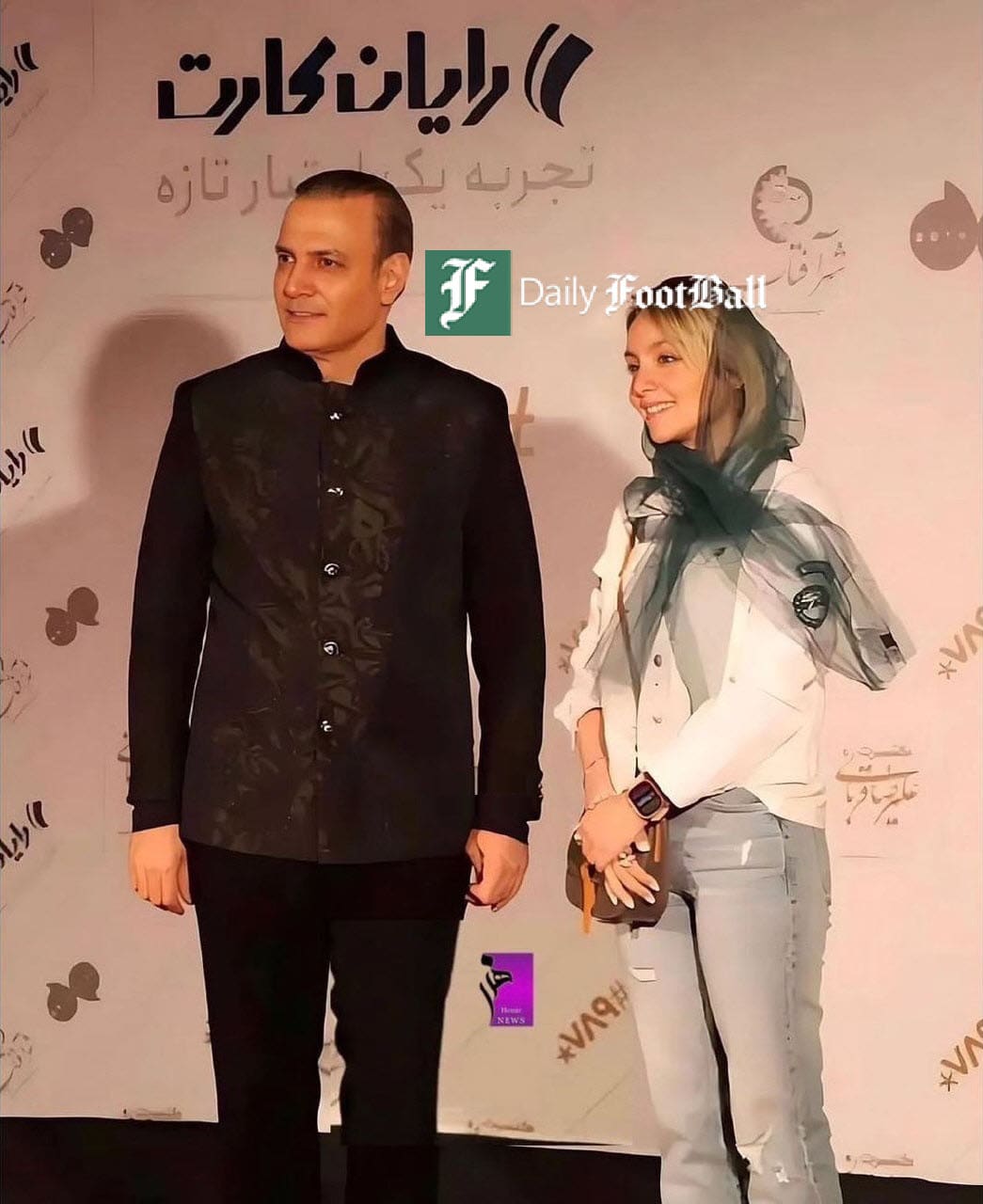 عکس| بی حجابی نازنین بیاتی در کنسرت علیرضا قربانی | دیلی فوتبال