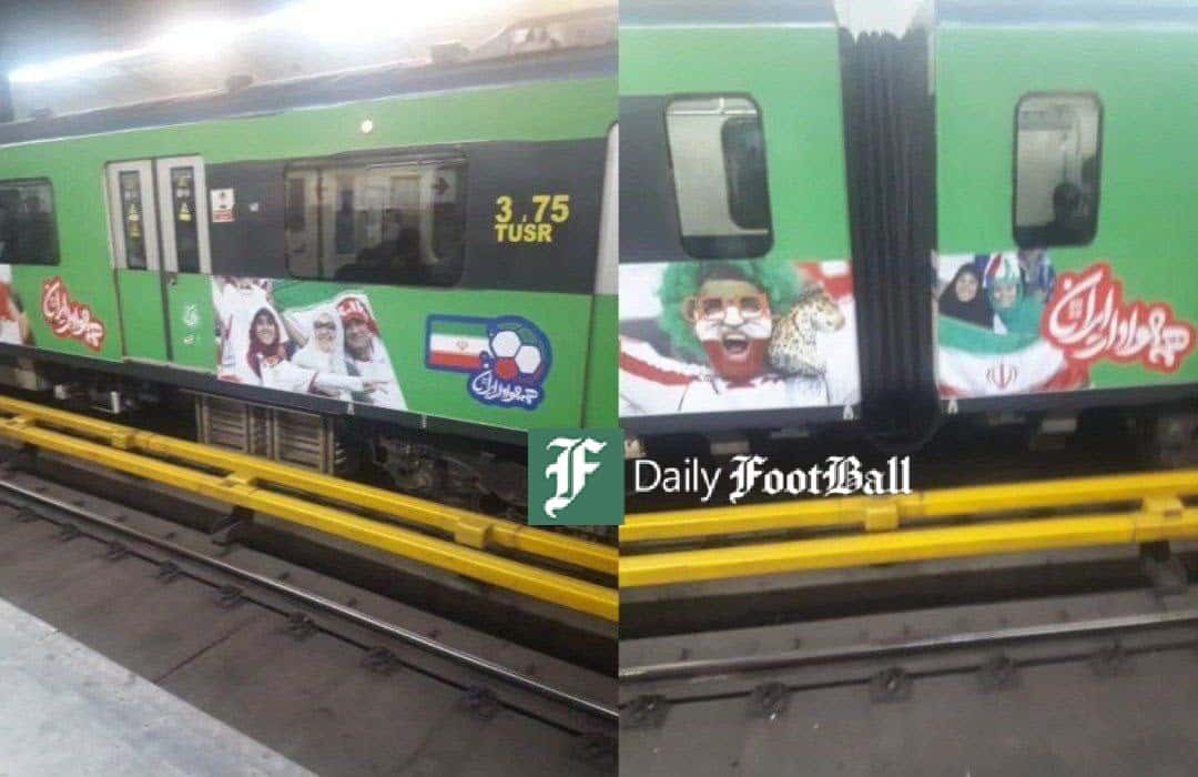 عکس| تبلیغ حضور زنان در ورزشگاه در مترو تهران عکس| تبلیغ حضور زنان در ورزشگاه در مترو تهران | دیلی فوتبال