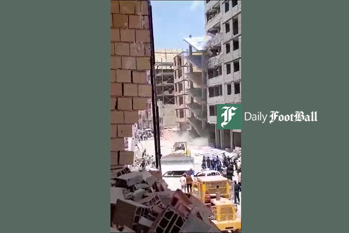فیلم| تصاویر واضح از لحظه هولناک فرو ریختن ساختمان ها در خلازیر تهران فیلم| تصاویر واضح از لحظه هولناک فرو ریختن ساختمان ها در خلازیر تهران | دیلی فوتبال