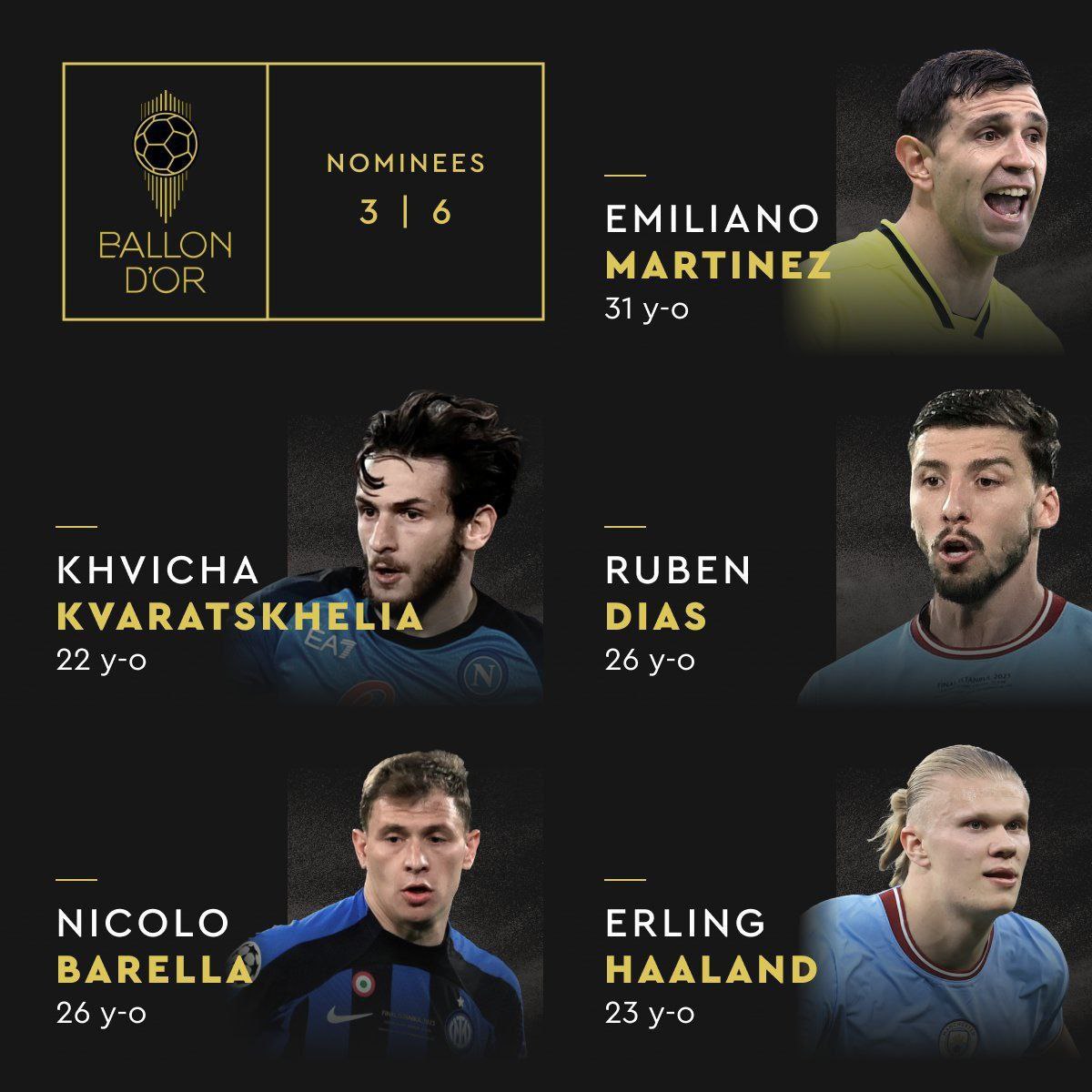 نامزدهای نهایی دریافت جایزه توپ طلا 2023 نامزدهای نهایی دریافت جایزه توپ طلا 2023 | دیلی فوتبال