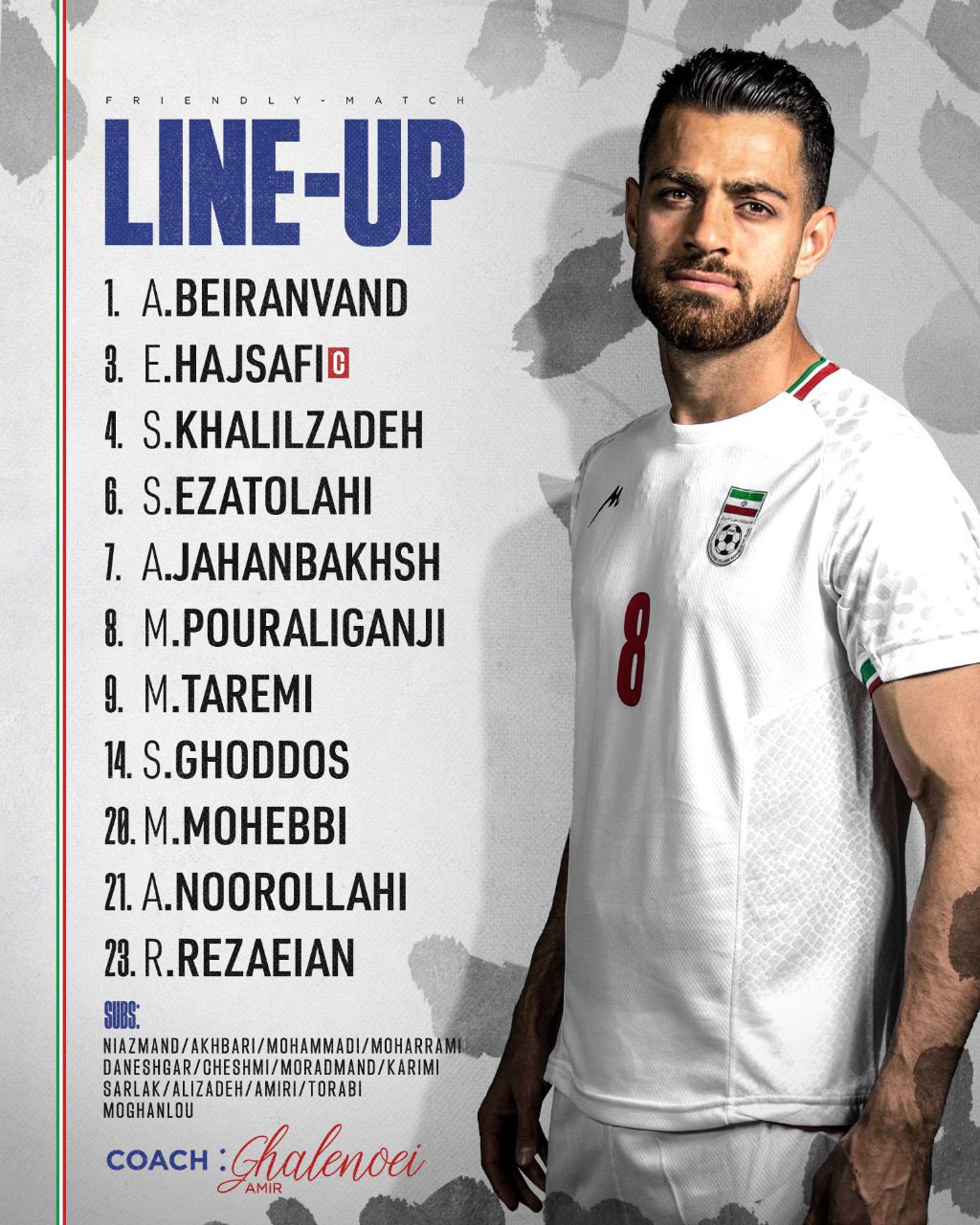 ترکیب ایران مقابل بلغارستان برای بازی امشب 16 شهریور 1402 | دیلی فوتبال