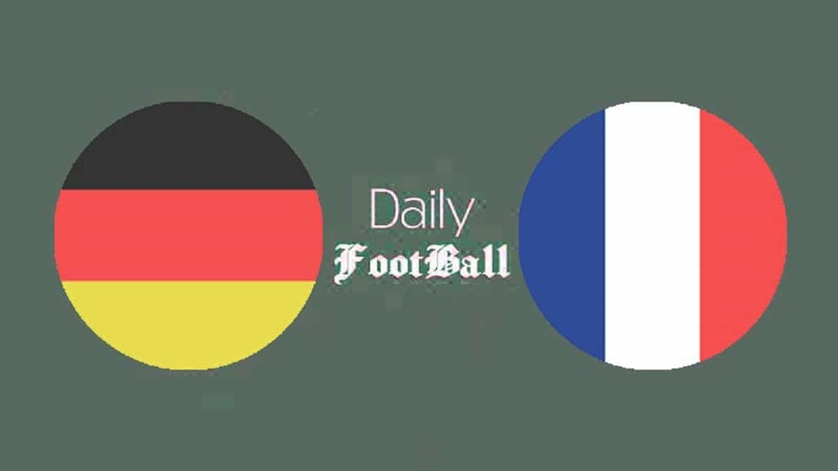 پخش زنده بازی آلمان و فرانسه امروز یکشنبه 18 خرداد 1404 پخش زنده بازی آلمان و فرانسه امروز یکشنبه 18 خرداد 1404 | دیلی فوتبال