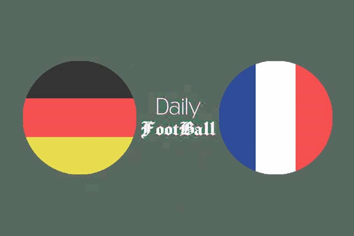 پخش زنده بازی آلمان و فرانسه امروز یکشنبه 18 خرداد 1404 پخش زنده بازی آلمان و فرانسه امروز یکشنبه 18 خرداد 1404 | دیلی فوتبال