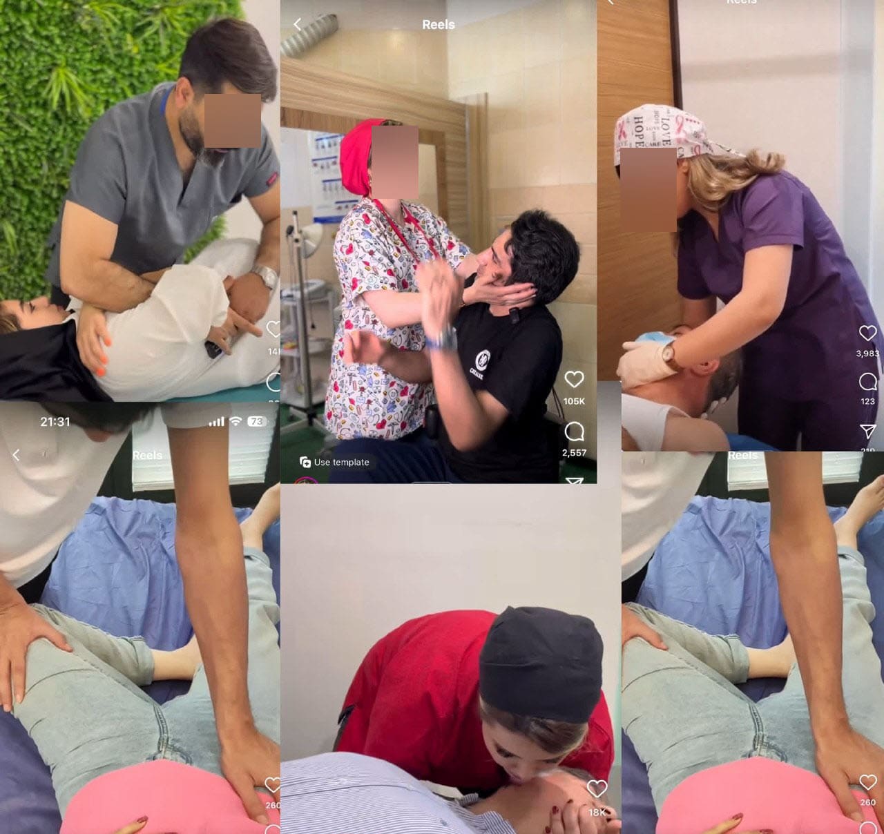 عکس| ترویج بی حیایی توسط فیزیوتراپیست های قلنج شکن! عکس| ترویج بی حیایی توسط فیزیوتراپیست های قلنج شکن! | دیلی فوتبال