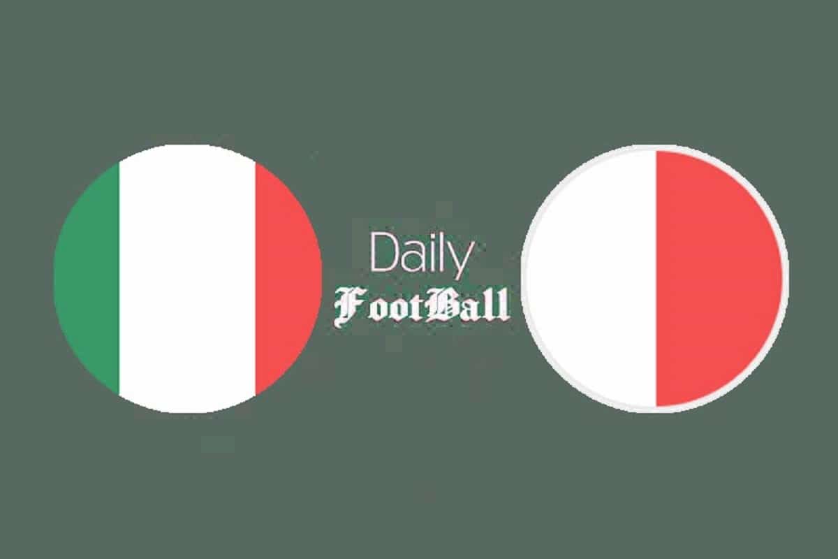 پخش زنده بازی ایتالیا و مالت امشب شنبه 22 مهر 1402 | دیلی فوتبال