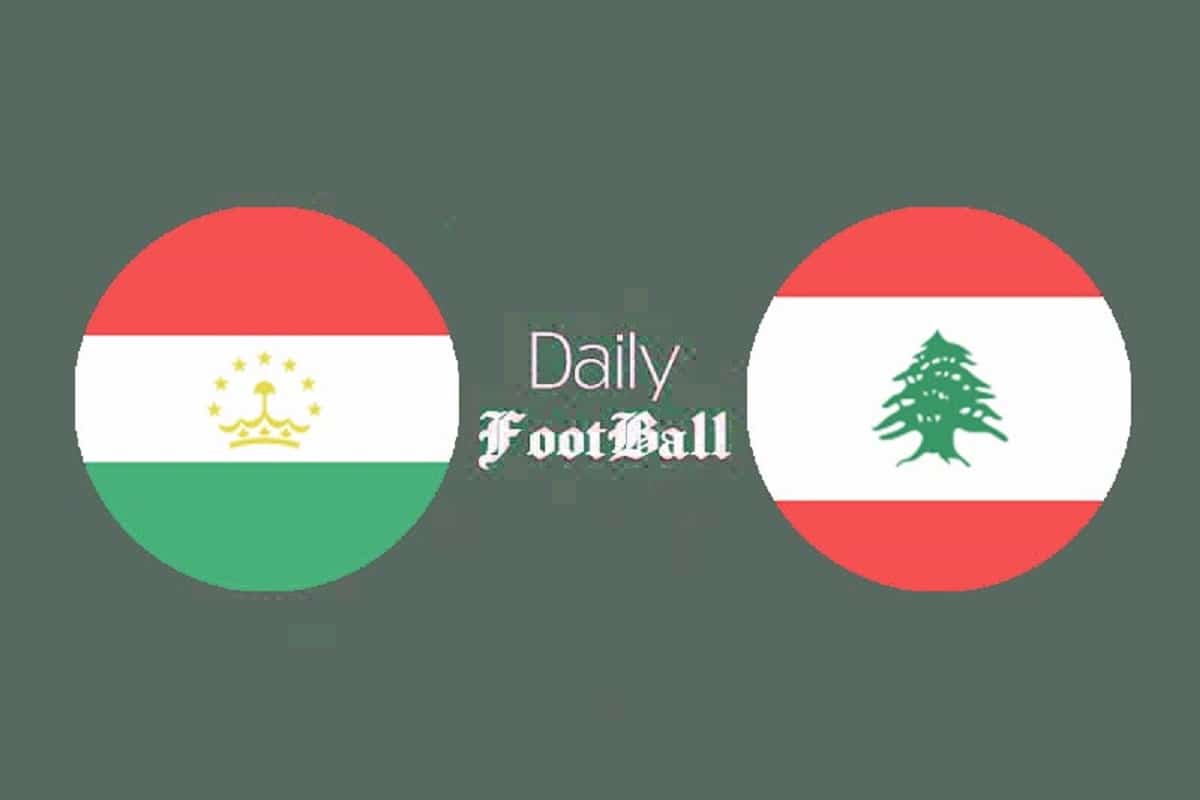 پخش زنده بازی تاجیکستان و لبنان امشب دوشنبه 2 بهمن 1402 | دیلی فوتبال