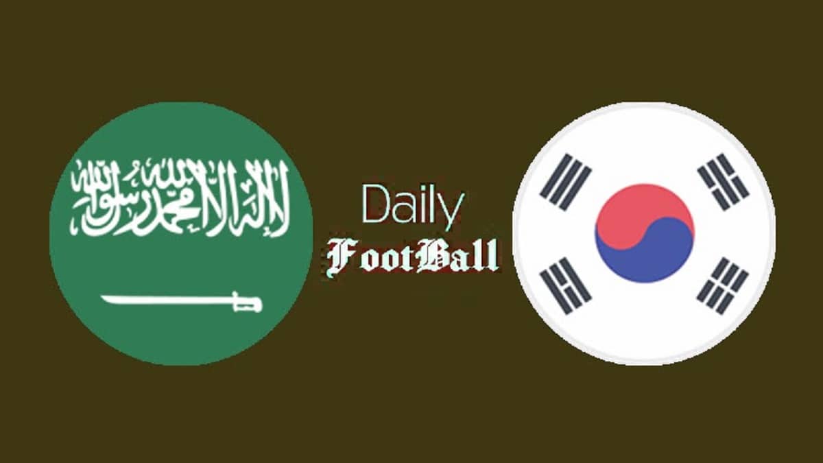 ساعت بازی عربستان و کره جنوبی امشب سه شنبه 10 بهمن 1402 ساعت بازی عربستان و کره جنوبی امشب سه شنبه 10 بهمن 1402 | دیلی فوتبال