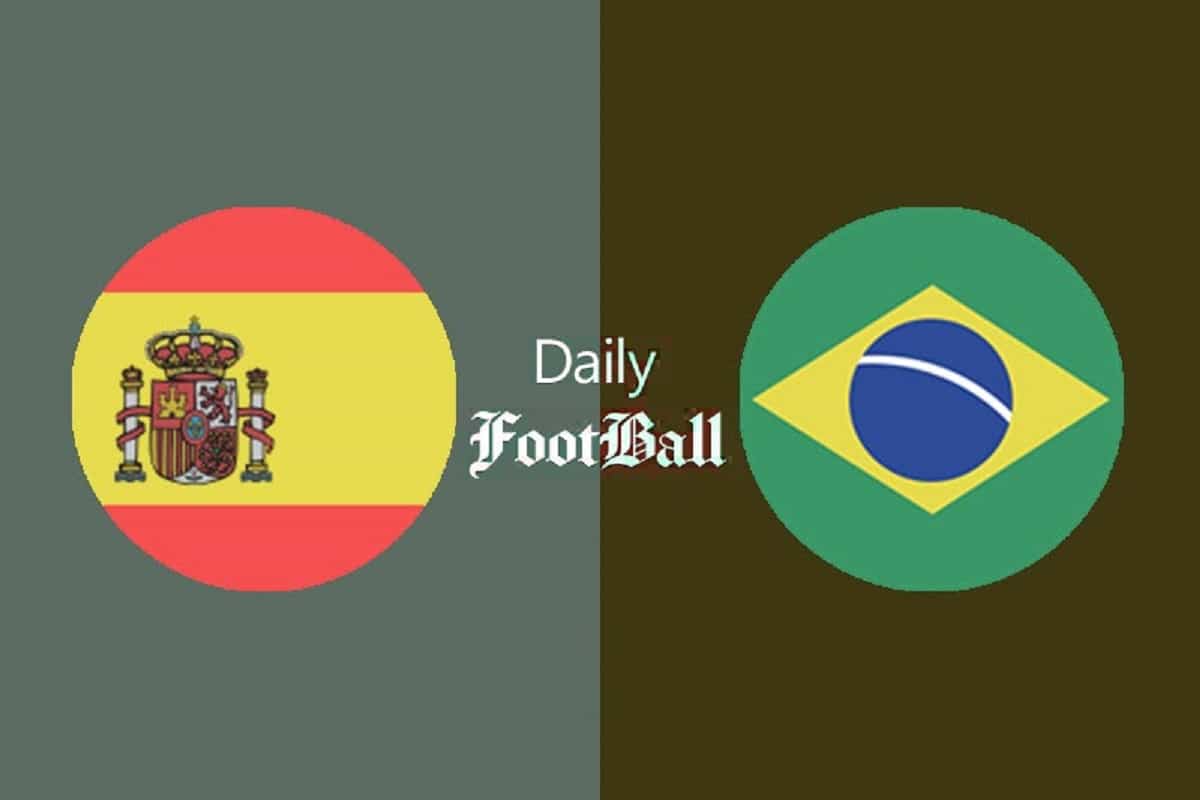 فیلم| خلاصه بازی اسپانیا و برزیل دیشب سه شنبه 7 فروردین 1403 فیلم| خلاصه بازی اسپانیا و برزیل دیشب سه شنبه 7 فروردین 1403 | دیلی فوتبال