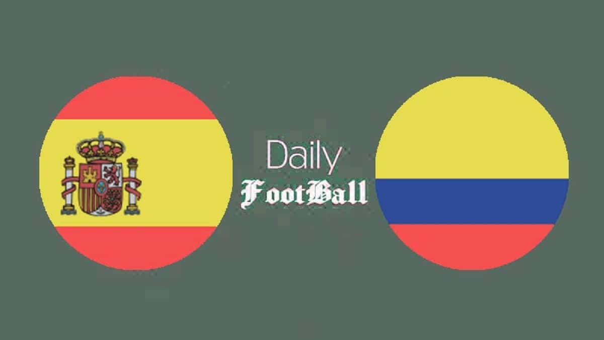 پخش زنده بازی اسپانیا و کلمبیا امشب جمعه 3 فروردین 1403 پخش زنده بازی اسپانیا و کلمبیا امشب جمعه 3 فروردین 1403 | دیلی فوتبال