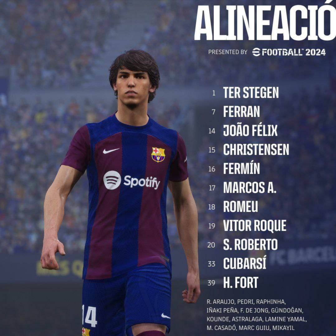 ترکیب بارسلونا مقابل کادیز برای بازی امشب 25 فروردین 1403 ترکیب بارسلونا مقابل کادیز برای بازی امشب 25 فروردین 1403 | دیلی فوتبال