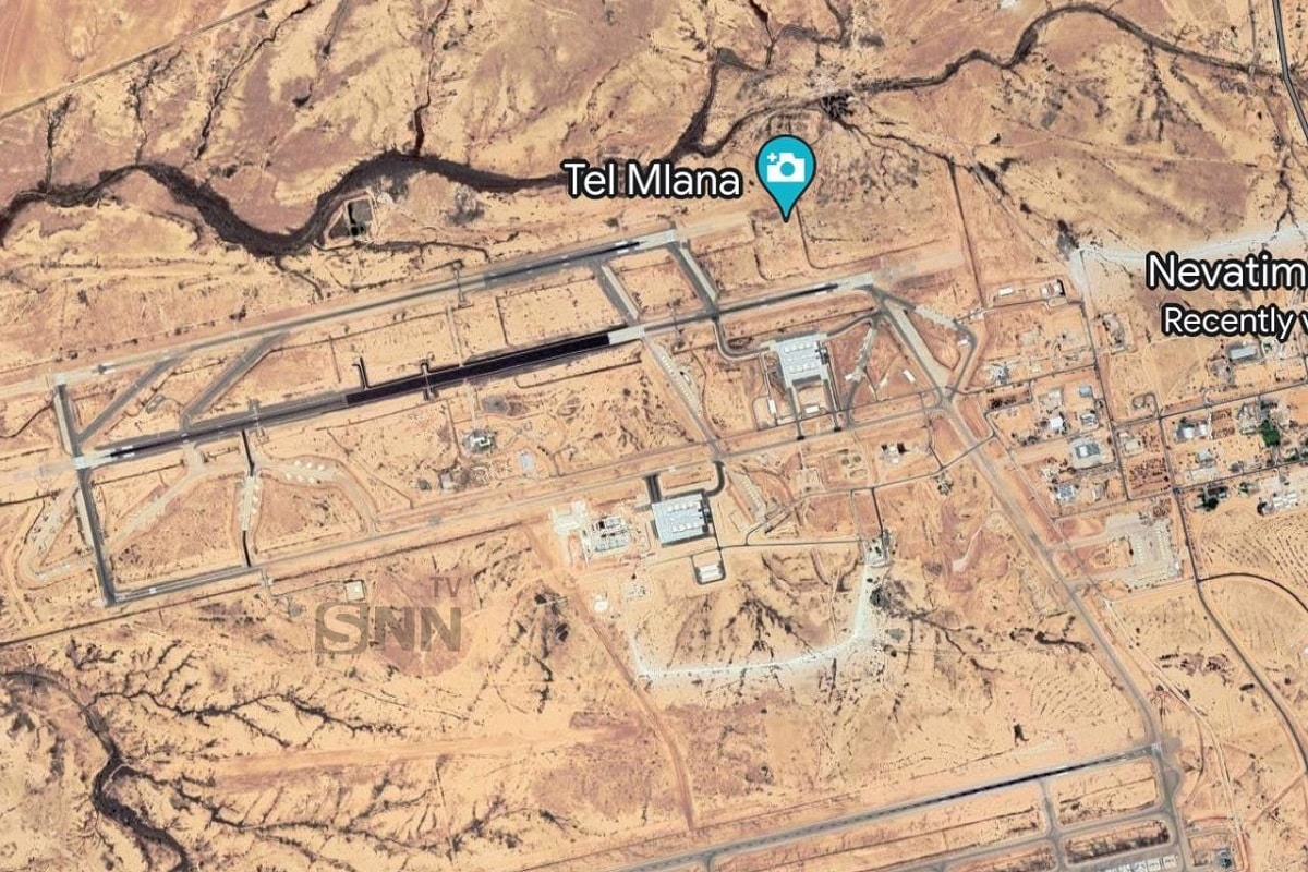 عکس| پایگاه هوایی نواتیم اسرائیل که موشک ها به آن اصابت کرد کجاست؟ عکس| پایگاه هوایی نواتیم اسرائیل که موشک ها به آن اصابت کرد کجاست؟ | دیلی فوتبال