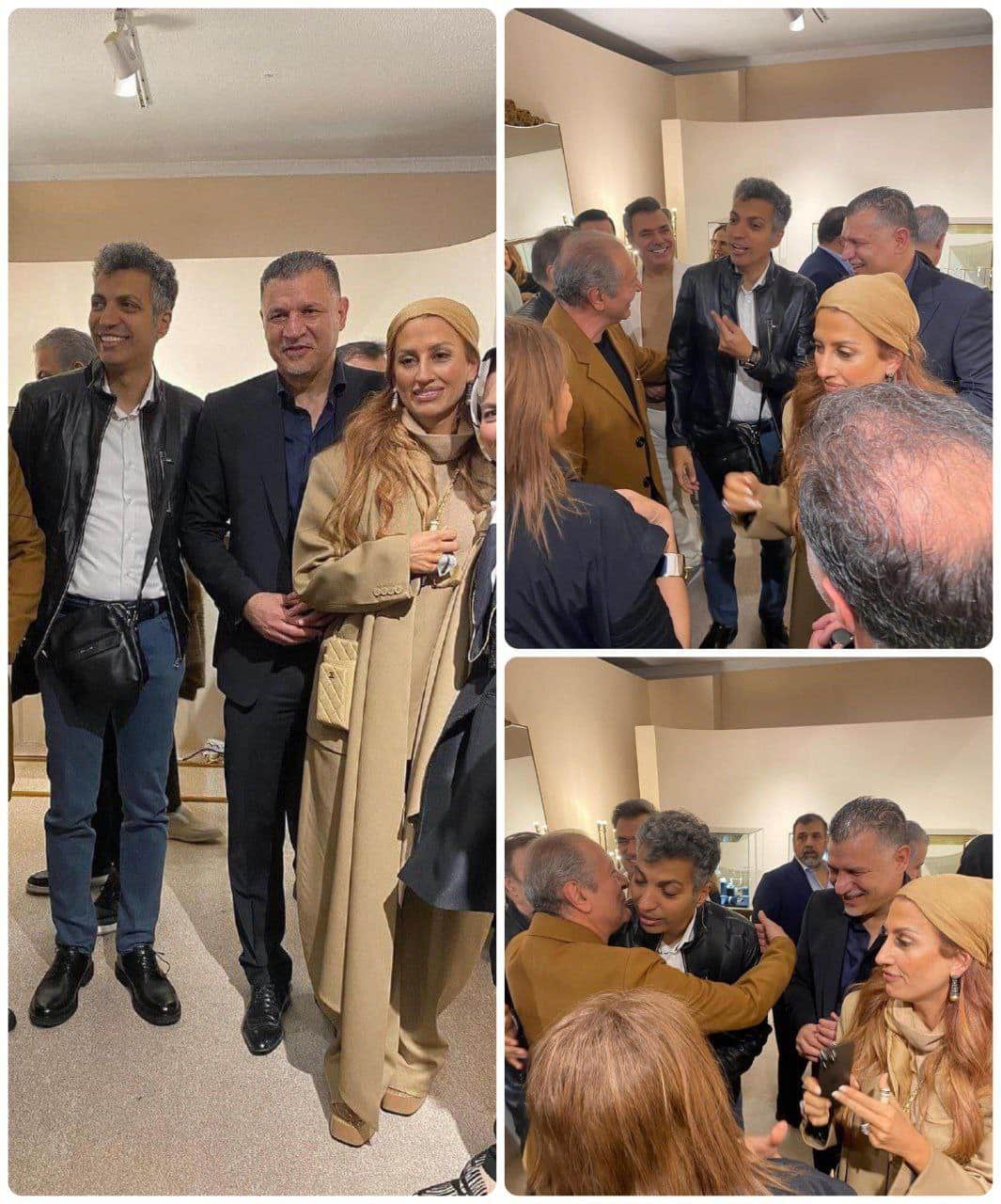 عکس| عادل فردوسی پور، علی دایی و همسر بدحجابش در مراسم افتتاحیه یک برند در تهران عکس| عادل فردوسی پور، علی دایی و همسر بدحجابش در مراسم افتتاحیه یک برند در تهران | دیلی فوتبال