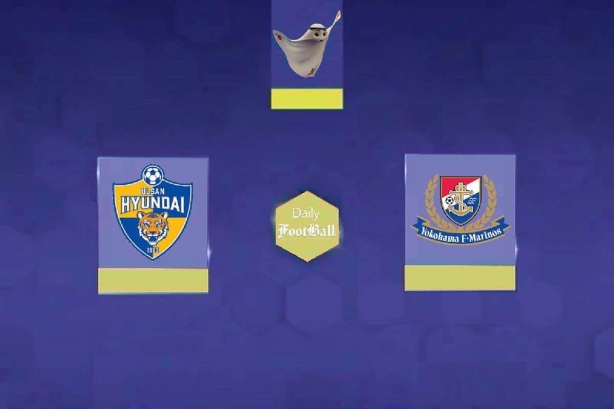 نتیجه بازی رفت اولسان هیوندای و یوکوهاما مارینوس در مرحله نیمه نهایی لیگ قهرمانان آسیا نتیجه بازی رفت اولسان هیوندای و یوکوهاما مارینوس در مرحله نیمه نهایی لیگ قهرمانان آسیا | دیلی فوتبال