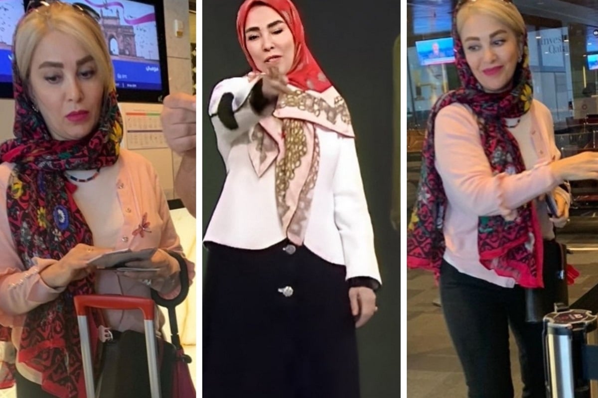 عکس| حجاب ژیلا صادقی مجری تلویزیون در سفر به آمریکا | دیلی فوتبال
