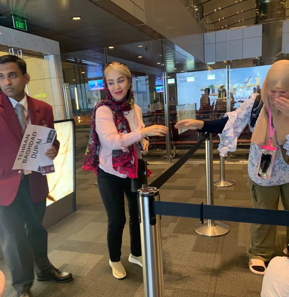 عکس| حجاب ژیلا صادقی مجری تلویزیون در سفر به آمریکا | دیلی فوتبال