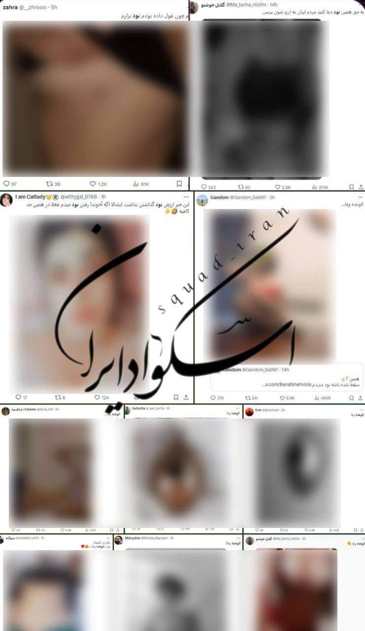 عکس| الوعده وفا؛ عاقبت زن زندگی آزادی به نود دختران ایرانی ختم شد | دیلی فوتبال