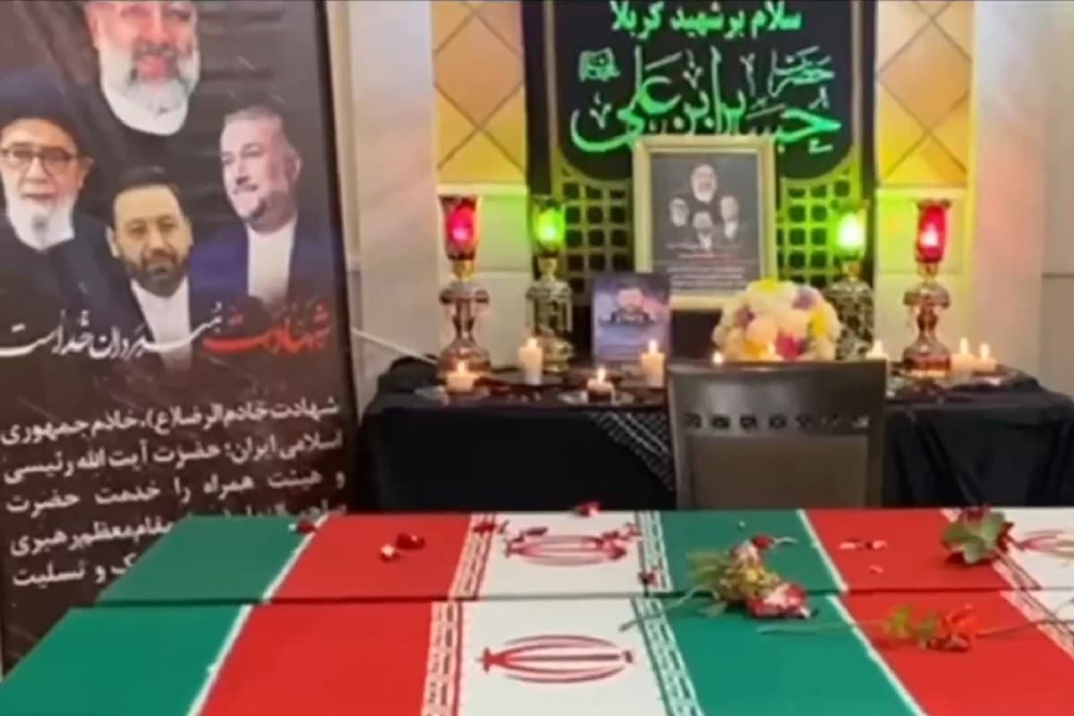 فیلم| اولین تصاویر از تابوت حامل پیکر شهید آیت الله رئیسی | دیلی فوتبال