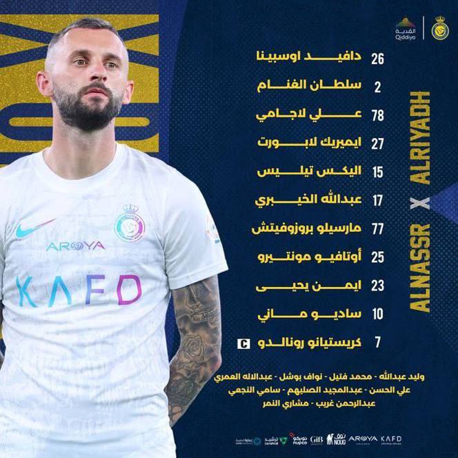 کریستیانو رونالدو در ترکیب النصر مقابل الریاض برای بازی امشب 3 خرداد 1403 کریستیانو رونالدو در ترکیب النصر مقابل الریاض برای بازی امشب 3 خرداد 1403 | دیلی فوتبال