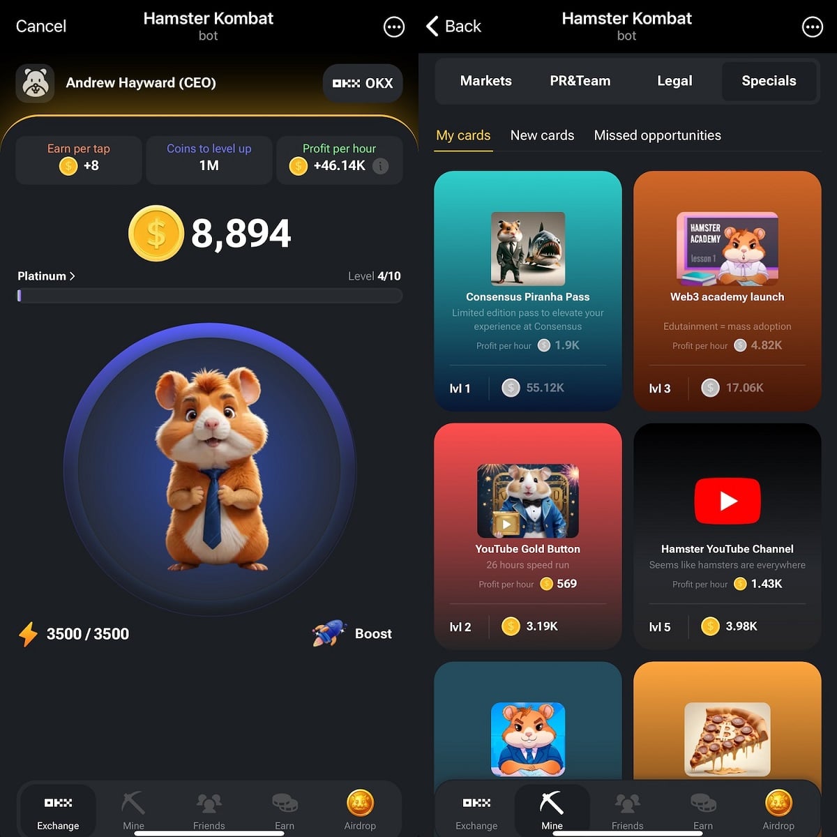 همه چیز در مورد بازی همستر کمبت تلگرام + آموزش تصویری و لینک جایگزین نات کوین | دیلی فوتبال