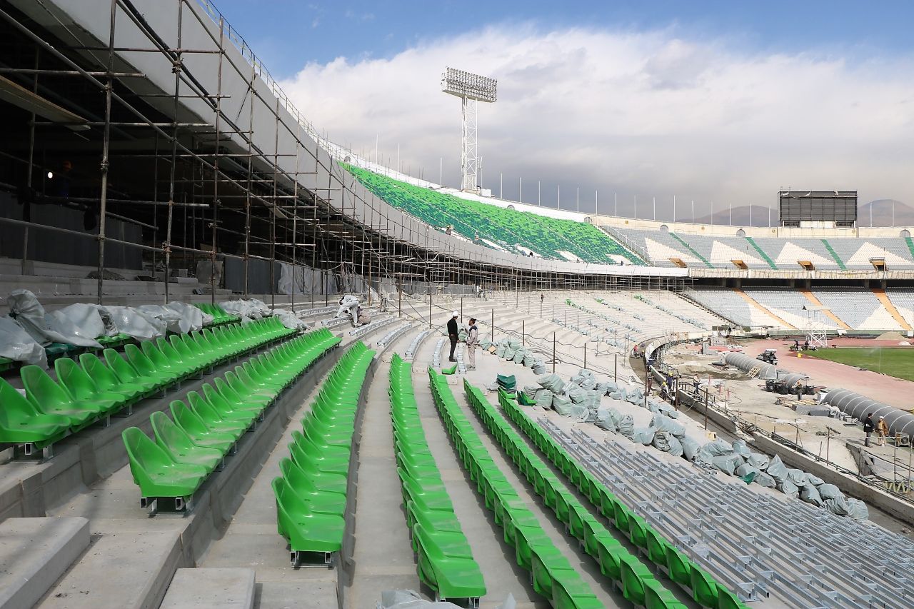 آخرین وضعیت آماده سازی ورزشگاه آزادی | دیلی فوتبال