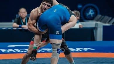 فیلم| کشتی کامل کامران قاسم پور و دیوید تیلور | دیلی فوتبال