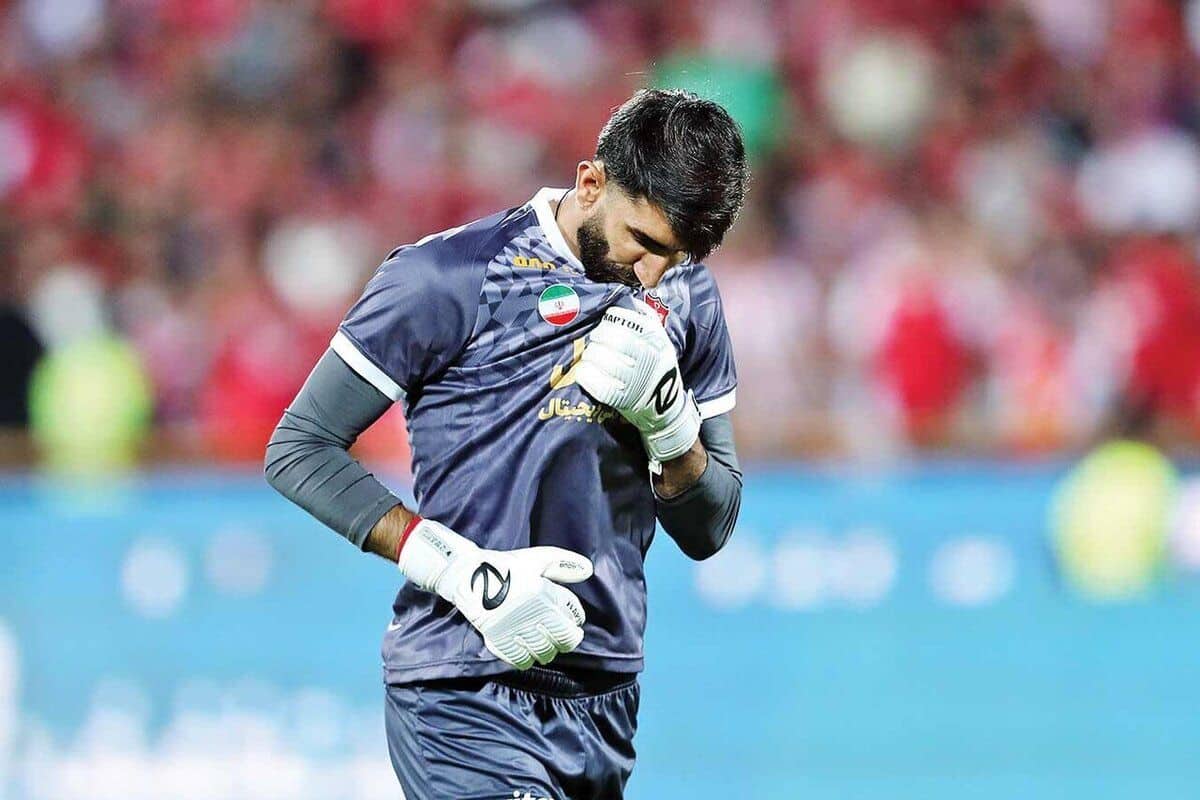 عکس| واکنش جنجالی علیرضا بیرانوند به حکم کمیته انضباطی | دیلی فوتبال