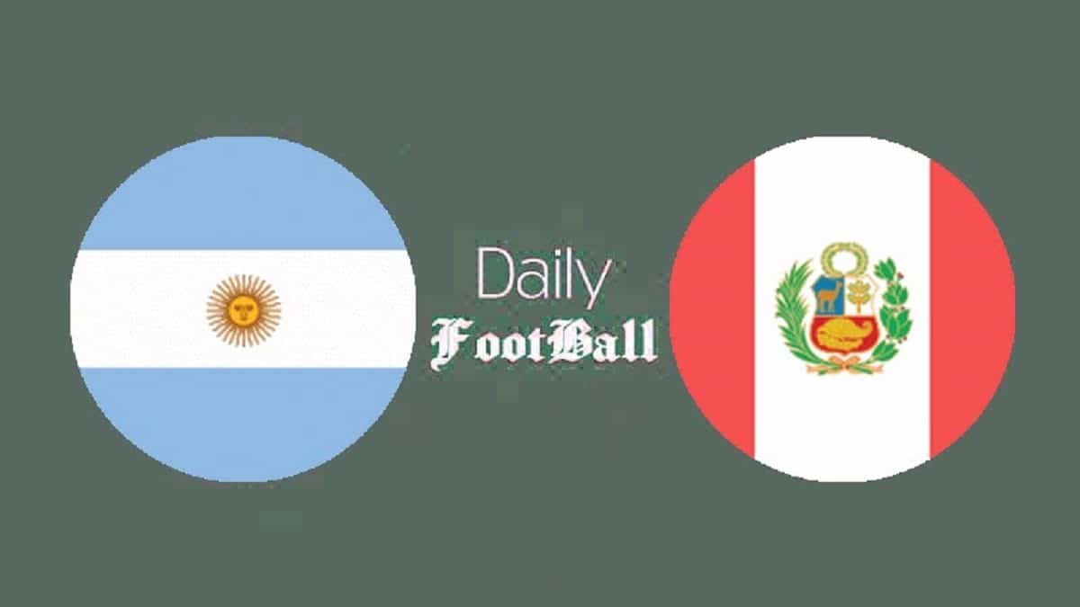 پخش زنده بازی آرژانتین و پرو امروز چهارشنبه 30 آبان 1403 پخش زنده بازی آرژانتین و پرو امروز چهارشنبه 30 آبان 1403 | دیلی فوتبال