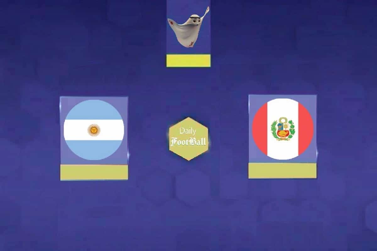 نتیجه بازی آرژانتین و پرو در مرحله نهایی مقدماتی جام جهانی 2026 نتیجه بازی آرژانتین و پرو در مرحله نهایی مقدماتی جام جهانی 2026 | دیلی فوتبال