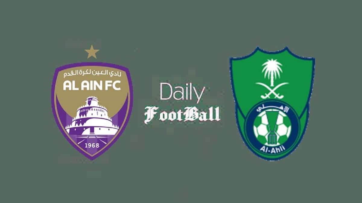 پخش زنده بازی العین و الاهلی امشب دوشنبه 5 آذر 1403 پخش زنده بازی العین و الاهلی امشب دوشنبه 5 آذر 1403 | دیلی فوتبال