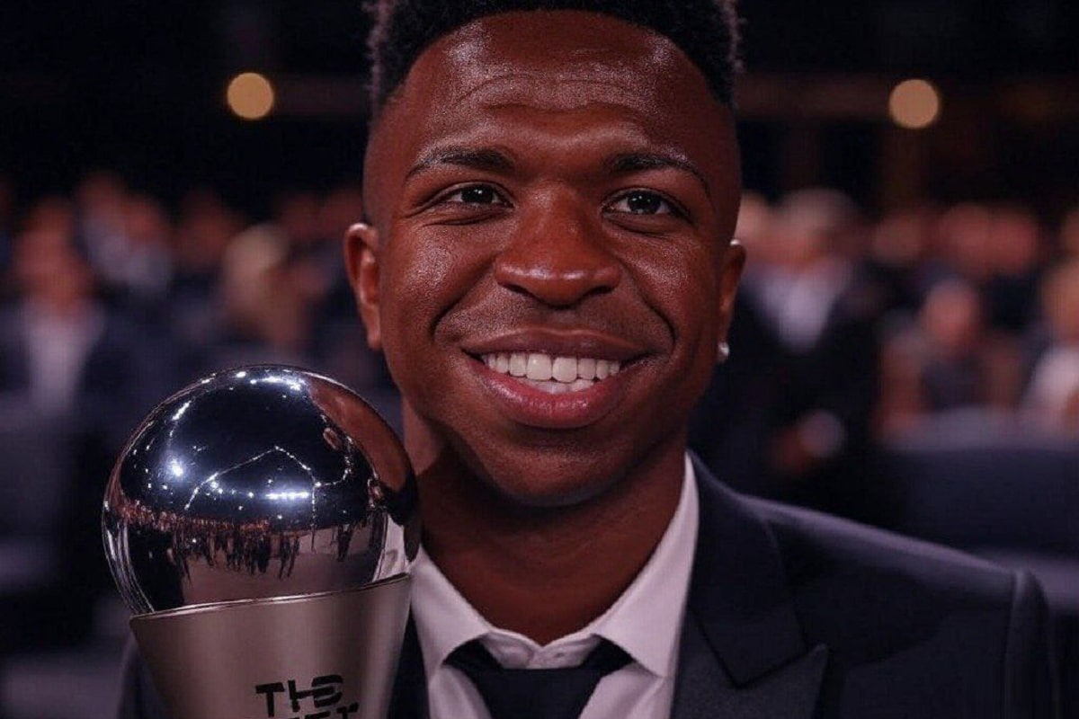 وینیسیوس جونیور برنده جایزه بهترین بازیکن سال The Best 2024 شد | دیلی فوتبال