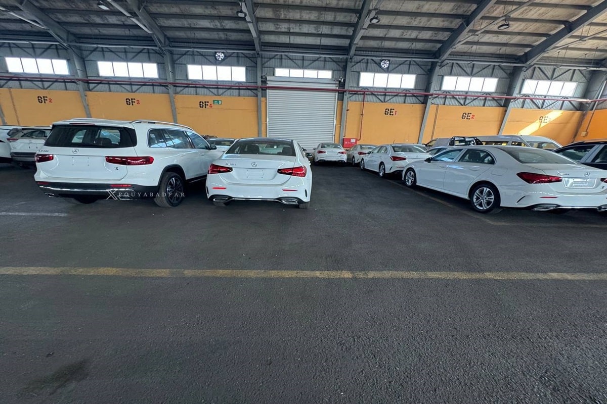 عکس| بنزهای جانبازان به گمرک رسید | دیلی فوتبال