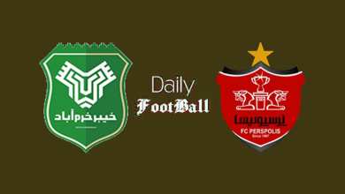 ساعت بازی پرسپولیس و خیبر خرم آباد امروز شنبه 26 مهر 1404 | دیلی فوتبال