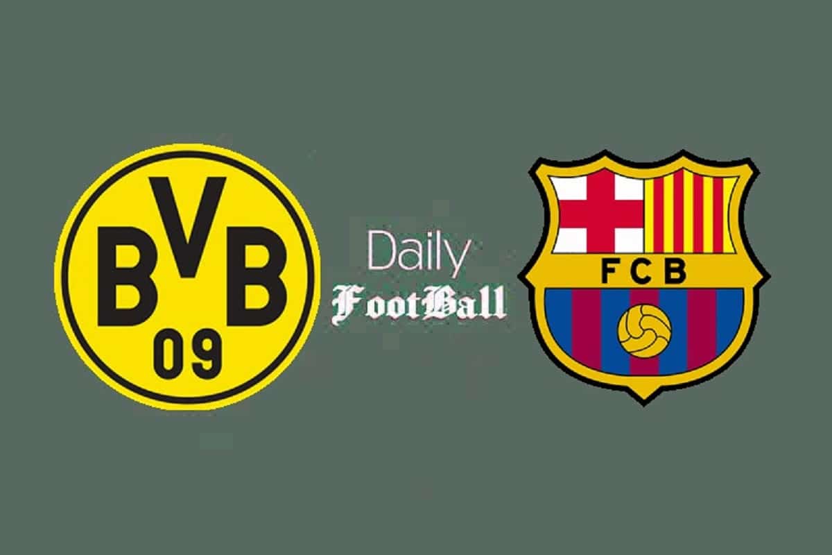 پخش زنده بازی بارسلونا و دورتموند امشب سه شنبه 26 فروردین 1404 پخش زنده بازی بارسلونا و دورتموند امشب سه شنبه 26 فروردین 1404 | دیلی فوتبال