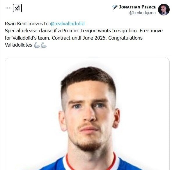 رایان کنت گزینه مدنظر پرسپولیس به وایادولید پیوست رایان کنت گزینه مدنظر پرسپولیس به وایادولید پیوست | دیلی فوتبال